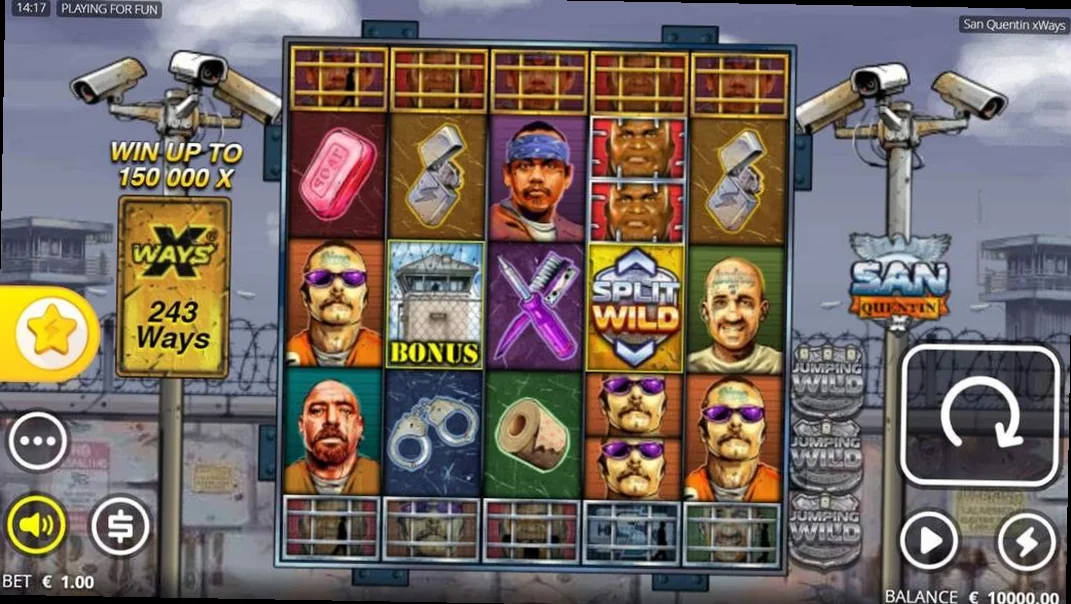 San Quentin xWays von Nolimit City